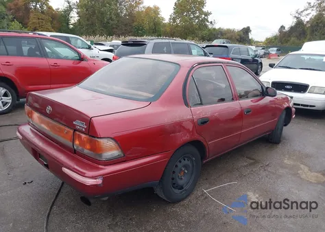 1997 Toyota Corolla Ce z USA, uszkodzony, nr VIN 2T1BA02E0VC193066